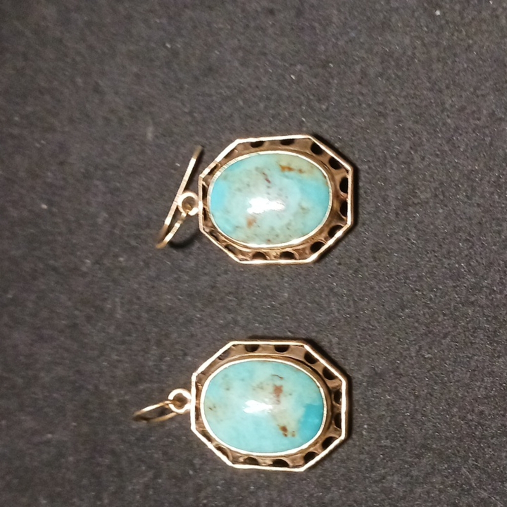 Turquoise Earring Barse Thailand